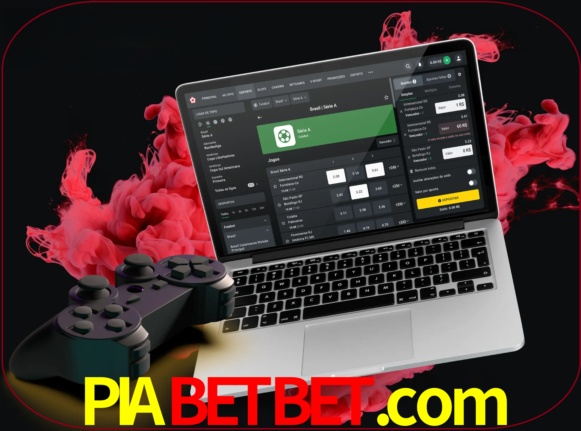 Visite a secção especial de jogos de vídeo em piabetbet para descobrir em que jogos pode apostar e ganhar muito dinheiro.