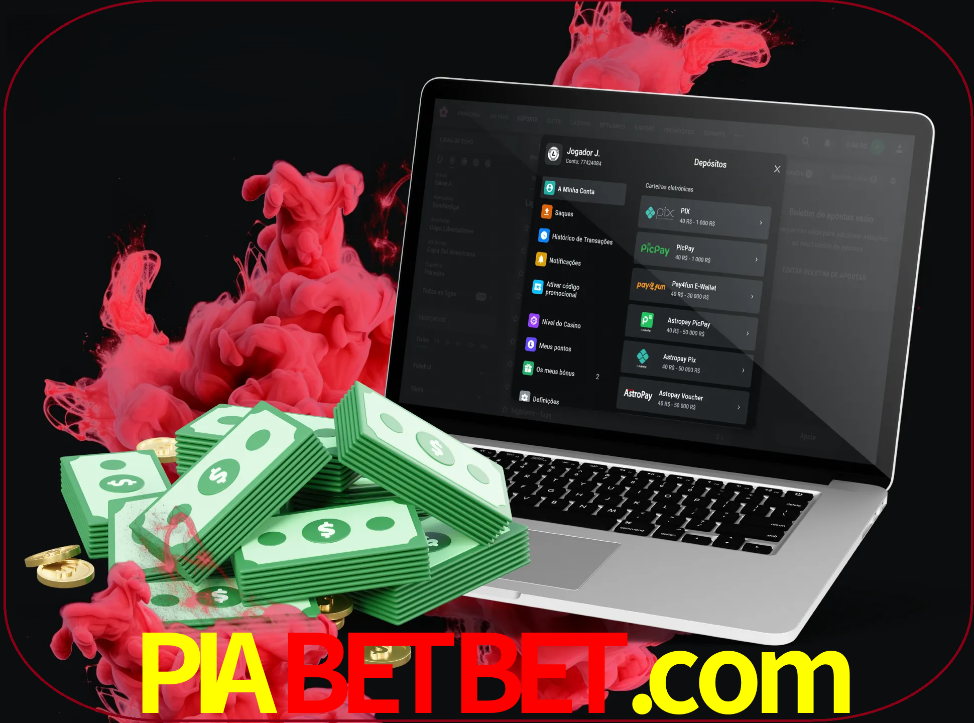 Para efetuar um depósito na sua conta piabetbet, basta escolher o método de depósito e especificar o montante.