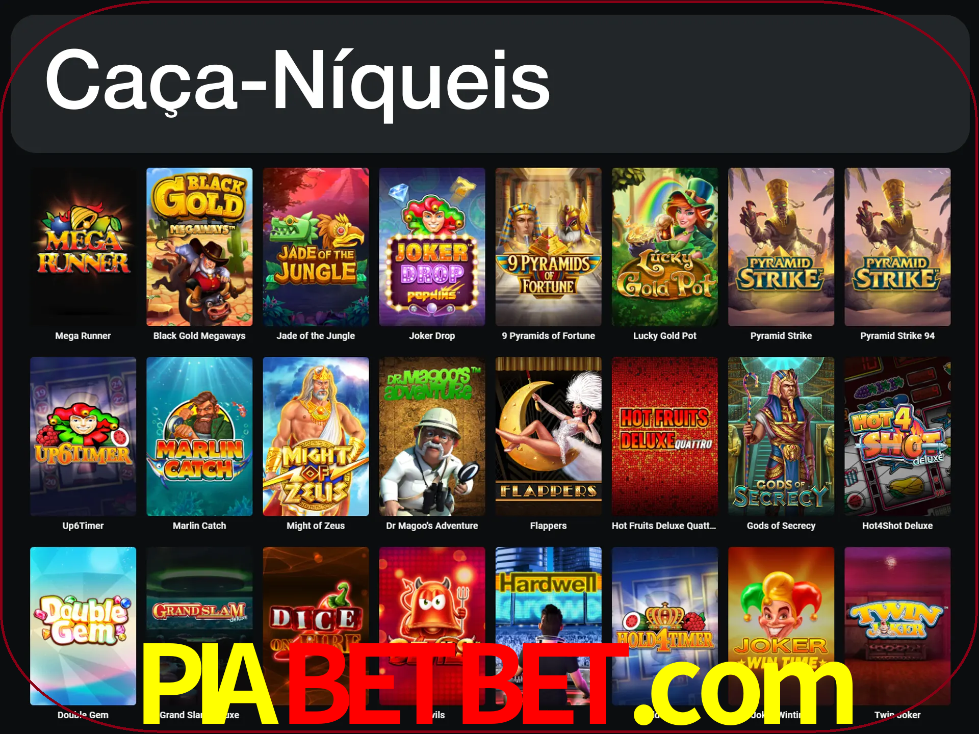 LeonBet tem mais de 3000 slots para jogar.