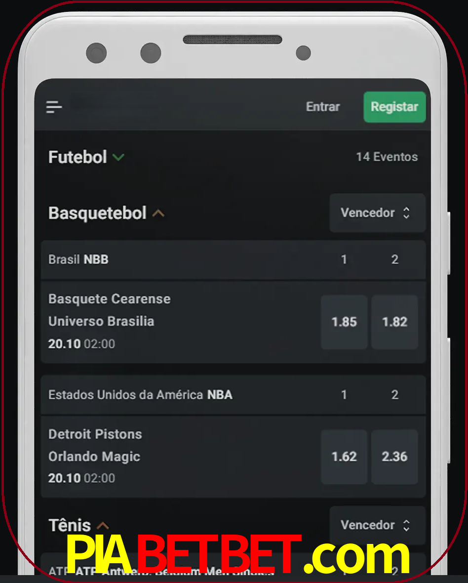 Aposte e assista aos esportes em formato ao vivo.