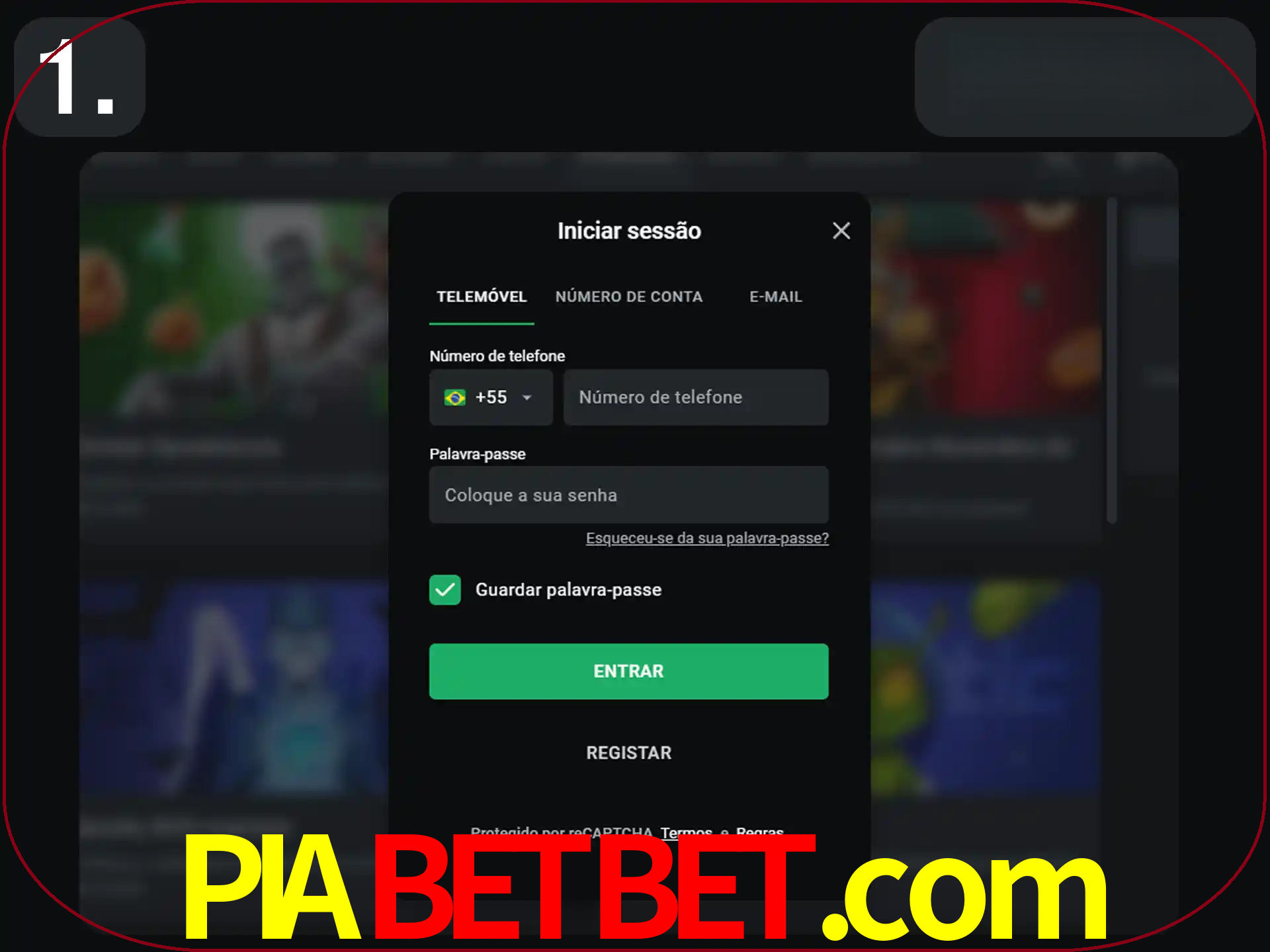 Acesse o site.