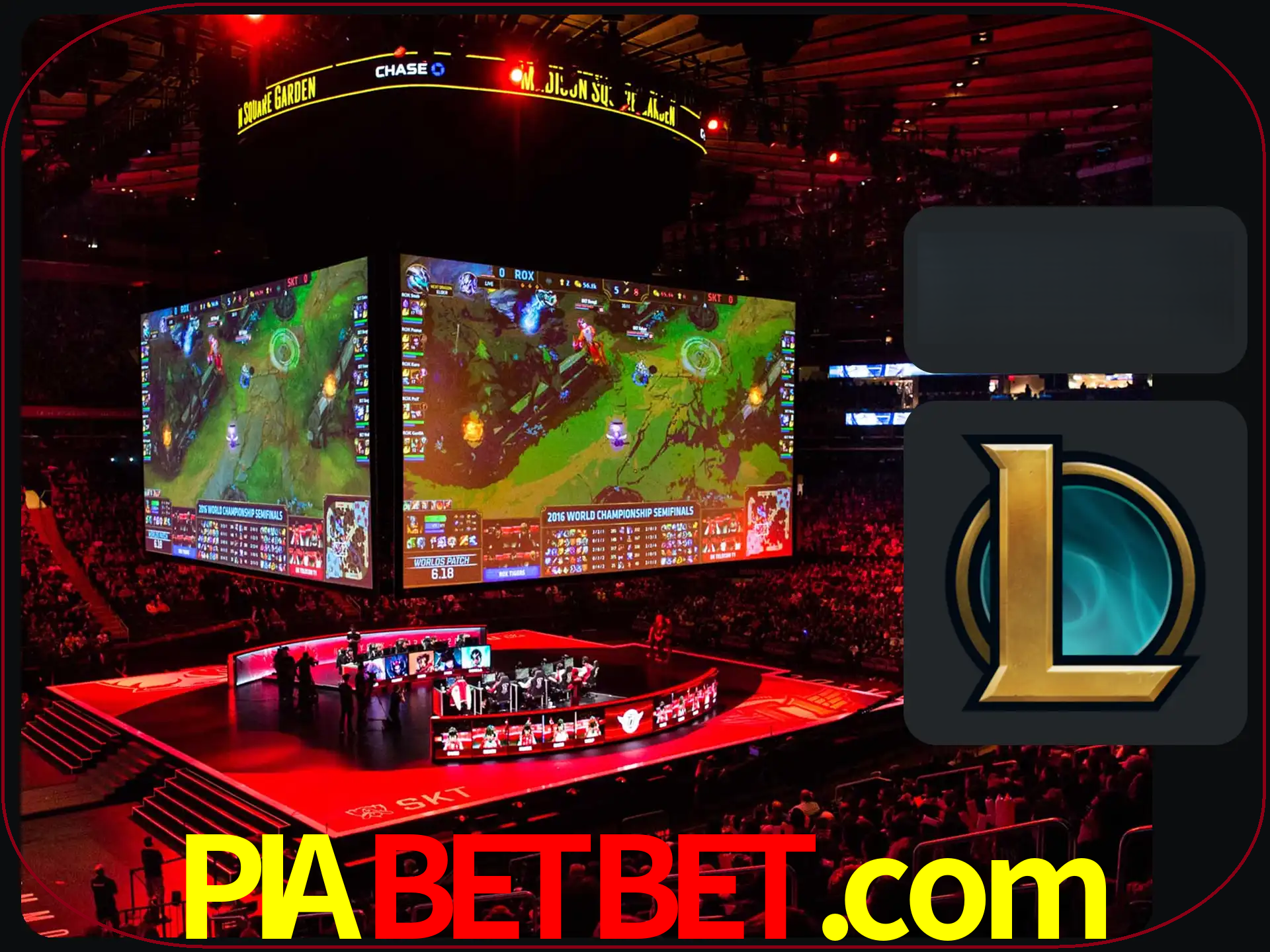 Aposta nos maiores jogos da League of Legends.