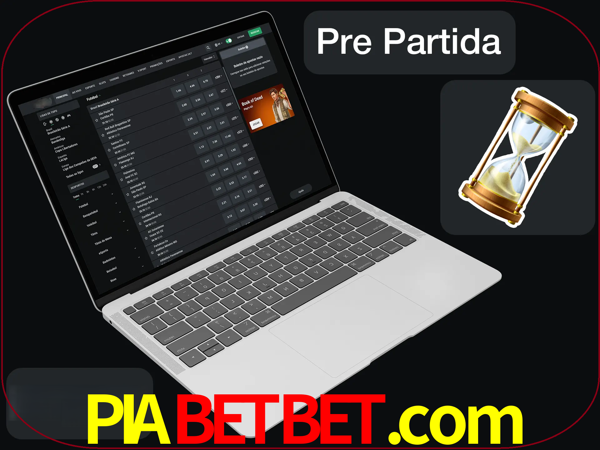 Fazer apostas em partidas futuras.